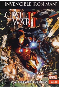 LIBRO MARVEL-ESPECIALES- Invencible Iron Man #03 La 2da Guerra Civil de Iron Man